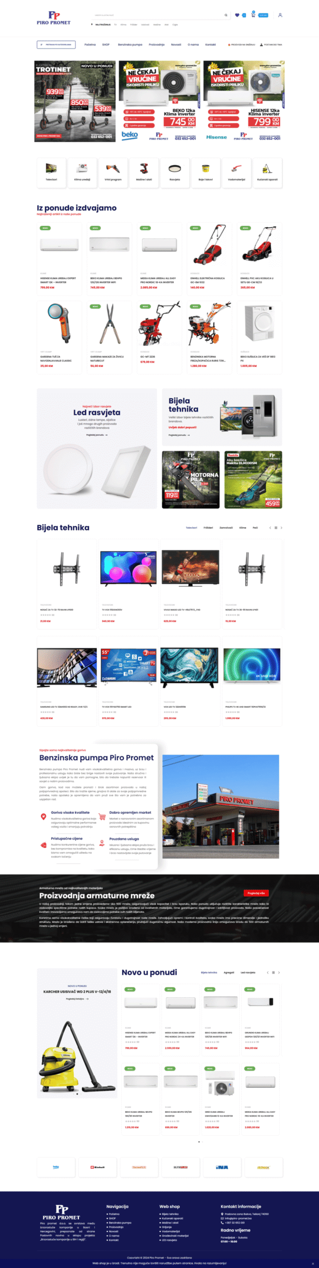 Piro Promet WEB